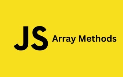 Essential Array Methods for Data Manipulation in JavaScript