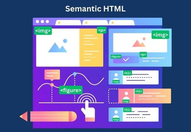 Semantic HTML visual representation