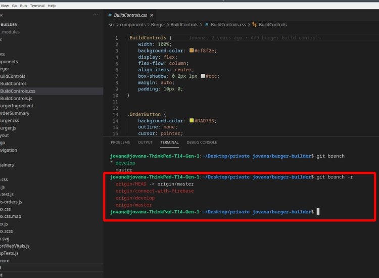 Git List Branches