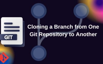 How to Copy Branch from One Repo to Another in Git