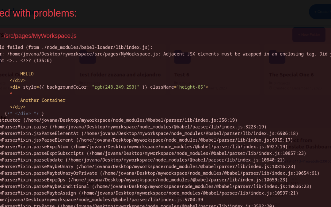 Adjacent JSX elements must be wrapped in an enclosing tag