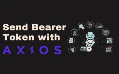 Send Bearer Token with Axios